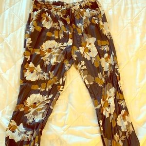 Floral pants